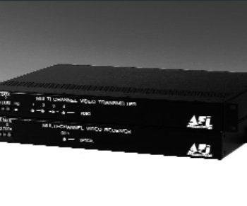 American Fibertek MRX-8489C-SL Four Video & Sensornet Data 1RU Video System 1310 / 1550nm Single Mode 1 Fiber