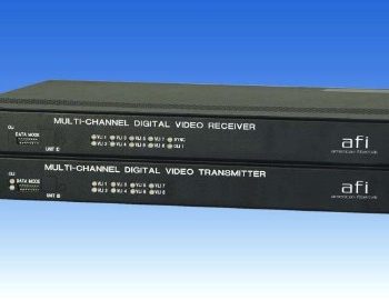 American Fibertek MRX-986C-SL 8-Ch 10-Bit Digital Video/ Multi-Protocol Data