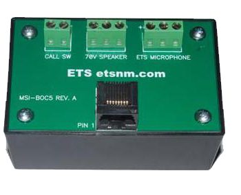 ETS MSI-BOC5 CAT5 Breakout Box For Separate Microphones And Speakers