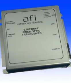 American Fibertek MTX-46-FX-SL-ST-POE+ 1 Fiber 10/100 Ethernet, SM