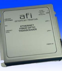 American Fibertek MTX-48-LX-ST-POE 1 Fiber 10/100/1000 Ethernet, 2-Ch / 15W, MM