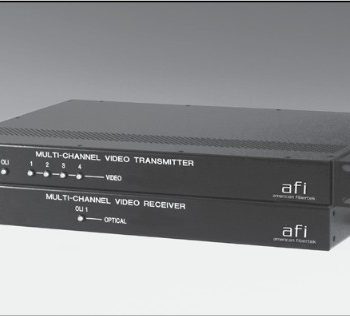 American Fibertek MTX-8485C 4-Ch Video / RS422/RS232 or RS485 Data, 850/1300nm, 20dB
