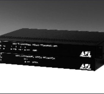 American Fibertek MTX-8485C-SL 4-Ch Video / RS422/RS232 or RS485 Data, 1300/1550nm, 12dB