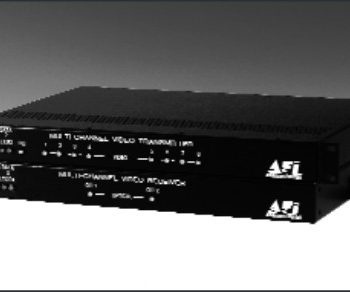 American Fibertek MTX-8885C-SL 8-Ch Video / RS422/RS232 or RS485 Data, 1300/1550nm, 12dB