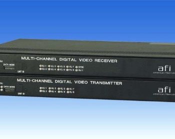 American Fibertek MTX-986C 8-Ch, 10-Bit Digital Video/ Multi-Protocol Data & CC, 12dB, 1KM