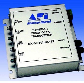 American Fibertek MX-50-FX-SL-1F-ST One Fiber/Port Module FX Singlemode ST Connector