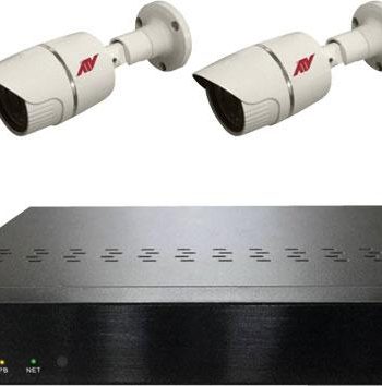ATV N4P1B4 4-Channel NVR Camera System with (4) HD Bullet Cameras
