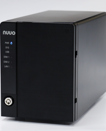 NUUO NE-2020-US-1T-1 2CH NVRmini 2 NAS-Based 2bay NVR, 1TB