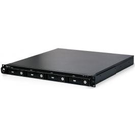 NUUO NT-4040R Titan Enterprise 4-Channel 1U Rack-Mountable H.264 250 Mb/s 4-Bay Network Video Recorder, No HDD