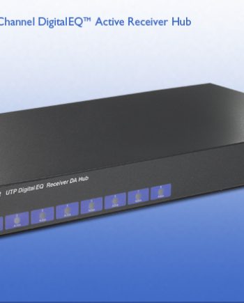 NVT NV-872 8 Channel Digital EQ Active Receiver Distribution Amplifier Hub