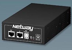 Altronix NETWAY1EV Midspan Injector, Single Port, 10/100/1000, Shutdown Trigger