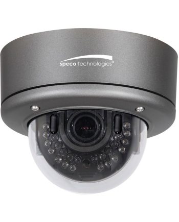 Speco O2D7M Full HD 2 Megapixel Outdoor Network Dome Camera, 3.3-10mm Lens