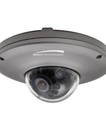 Speco O2iMD1 Intensifier IP Full 2 Megapixel Outdoor Mini-Dome IP Camera, 2.9mm Fixed Lens, Dark Grey Housing