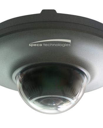 Speco O5MDP1 5 Megapixel 360Â° Panoramic Miniature Dome IP Network Camera, 0.98-1.12mm Lens, Dark Grey Housing