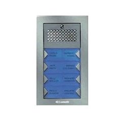 Comelit PA10F Powercom Audio Flush Mount 10 Push Button Entry Panel Kit