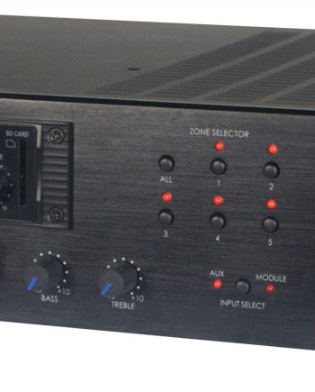 Speco PBM120AU 120 Watt RMS P.A Amplifier with Tuner, CD, and USB