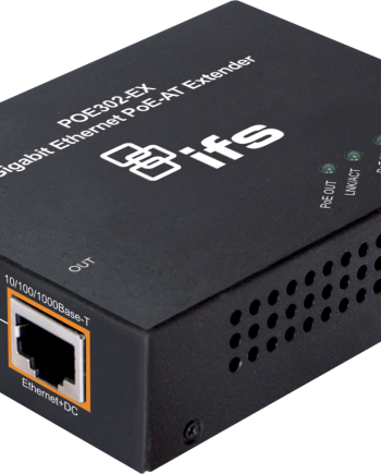 GE Security Interlogix POE302-EX Gigabit Ethernet PoE-AT Extender