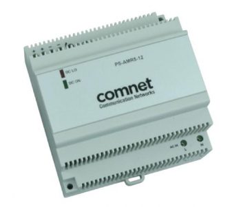 Comnet PS-AMR5-12 12VDC 72Watt (6A) DIN Rail High Temp Power Supply