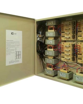 ICRealtime PWR-16AC-32A 16 Channel 24V AC @ 32 amp UL Listed Power Distribution Box