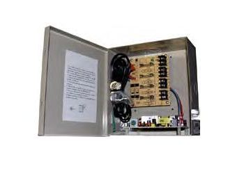 ICRealtime PWR-4AC-4A 4 Channel 12VDC @ 4 amp UL Listed Power Distribution Box