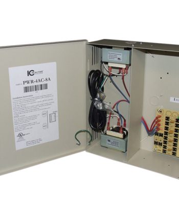 ICRealtime PWR-4AC-8A 4 Channel 24V AC @ 8 amp UL Listed Power Distribution Box
