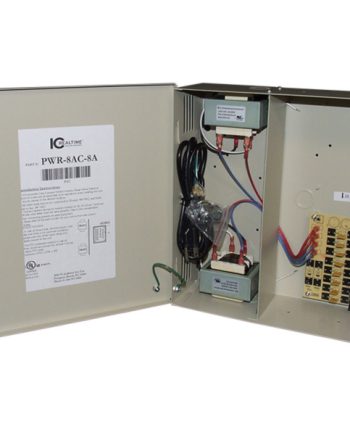 ICRealtime PWR-8AC-8A 8 Channel 24V AC @ 8 amp UL Listed Power Distribution Box