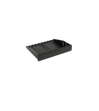 Peerless Q-ACC-VS1 Vented Shelf with Solid Face 1RU