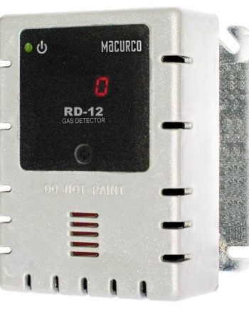 Macurco RD-12 WHITE Refrigerant REF Fixed Gas Detector Controller Transducer, White Housing