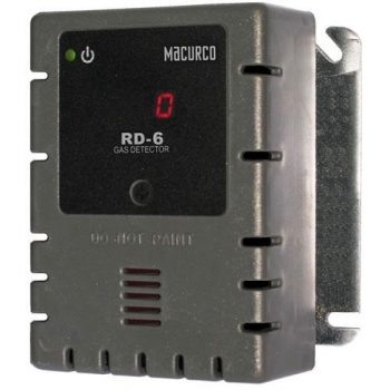 Macurco RD-6 Refrigerant REF Fixed Gas Detector Controller Transducer