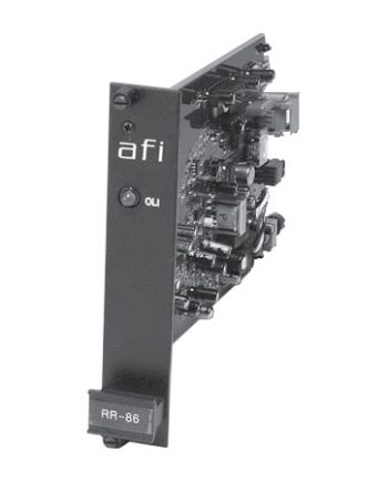 American Fibertek RR-86C-2F8 Phone Line Interface Rack Card Receiver