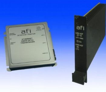 American Fibertek RRX-46-FX-SL-ST 1 Fiber 10/100 Ethernet SM