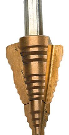 L.H. Dottie RTTP6020 Step Drill Bit, 1/4-Inch to 1-1/8-Inch Base and Tip