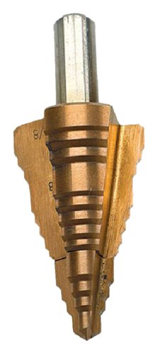 L.H. Dottie RTTP6020 Step Drill Bit, 1/4-Inch to 1-1/8-Inch Base and Tip