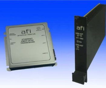 American Fibertek RTX-46-FX-ST 1 Fiber 10/100 Ethernet MM