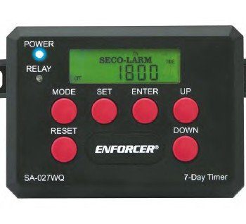 Seco-Larm SA-027WQ Programmable 7- Day Timer with Housing
