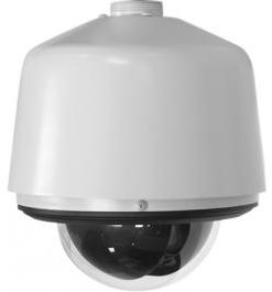 Pelco SD429-PSGE1 Environmental Pendant Dome Camera System with Clear Bubble (Light Gray, NTSC)