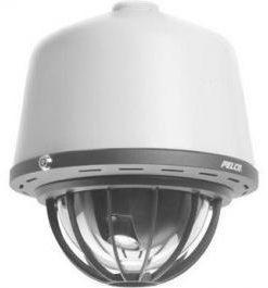 Pelco SD436-HCPE0 Spectra IV SE 36x Day/Night Environmental Pendant Mount Dome Camera System with Cage, Smoked