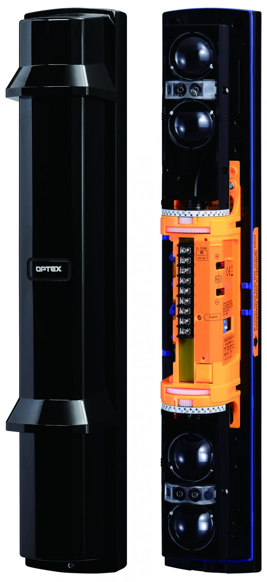Optex SL-350QN Smart Line Outdoor Photoelectric Detector, 350ft