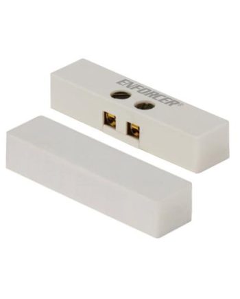 Seco-Larm SM-4003-TQ/W Screw-Terminal Adhesive Surface-Mount Magnetic Contacts, White