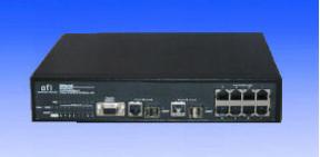 American Fibertek SM10p-PoE Managed 10-Port Ethernet Switch, (8) 10/100 PoE af & (2) Combination RJ45/SFP 100/1000 Ports