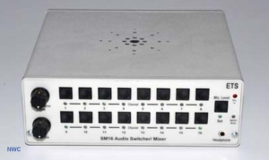 ETS SM16 16 Channel Mixer/Switcher/Amplifier
