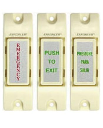 Seco-Larm SS-075C-PEQ Emergency & Push-To-Exit Button