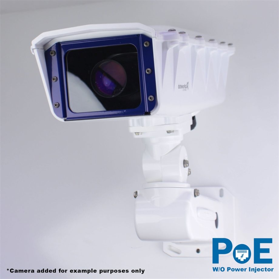 Dotworkz ST-HB-POE-W/O S-Type Heater Blower Static Camera Enclosure IP66 with PoE and No Power Injector