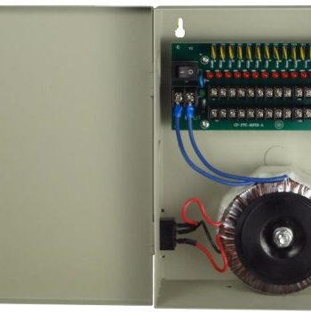 SecurityTronix ST-PBX18/24AC-PTC Camera Power Supply, 18 Outputs, 24VAC, 10A