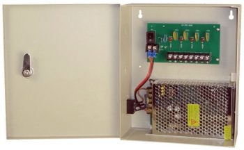 SecurityTronix ST-PBX4/5A-PTC Camera Power Supply, 4 Outputs, 12VDC, 5A