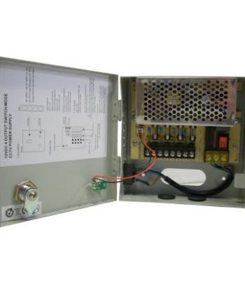 SecurityTronix ST-PBX4DC12V3A Camera Power Supply, 4 Outputs, 12VDC, 3A