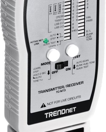TRENDnet TC-NT3 VDV and USB Cable Tester
