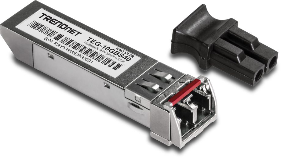 TRENDnet TEG-10GBS40 SFP+ Single Mode LC Module (40KM with DDM)