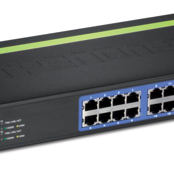 TRENDnet TEG-S16g 16-Port Gigabit GREENnet Switch, Rack Mount