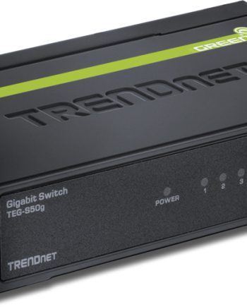 TRENDnet TEG-S50g 5-Port Gigabit GREENnet Switch (Metal)